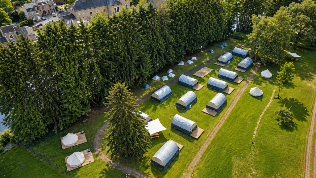 Camping in de Ardennen